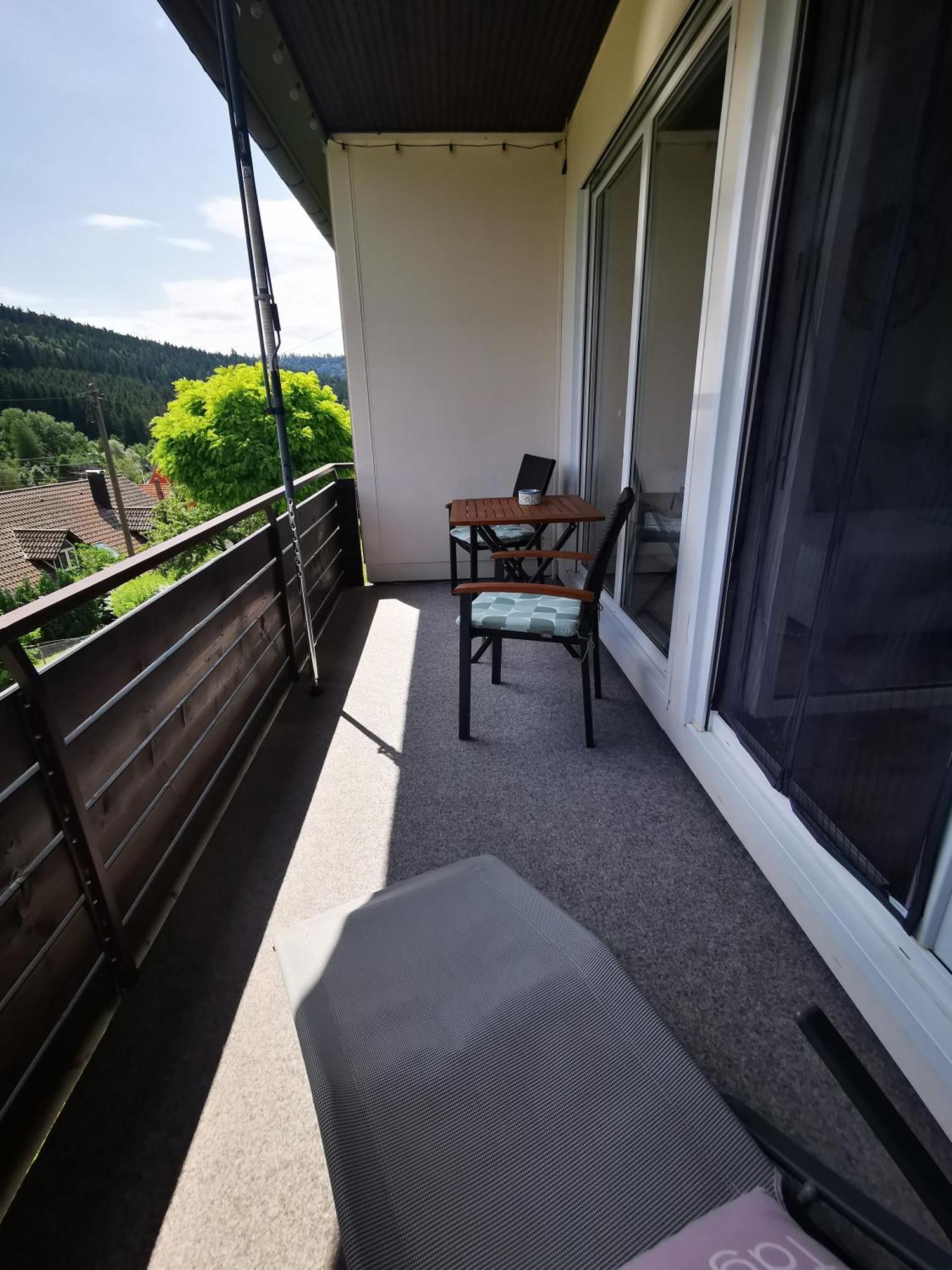 Ferienwohnung Blick Rappenstein Hausen am Tann Dış mekan fotoğraf